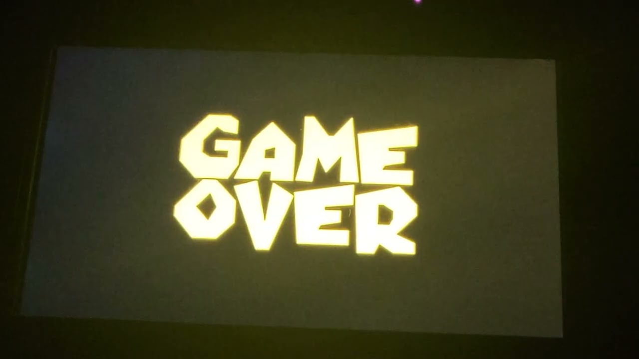 Super mario galaxy 2 game over