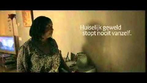 Huiselijk Geweld stopt nooit vanzelf.