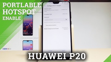 How to Enable Portable Hotspot in HUAWEI P20 - Wi-Fi Sharing HUAWEI P20 |HardReset.Info