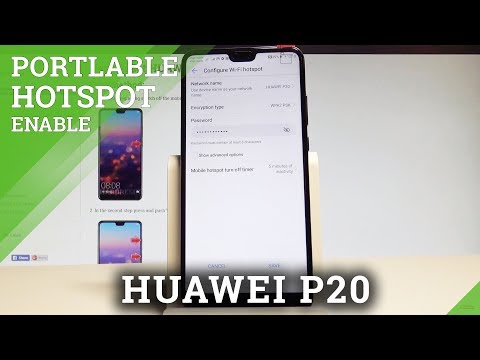 How to Enable Portable Hotspot in HUAWEI P20 - Wi-Fi Sharing HUAWEI P20 |HardReset.Info