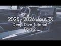 2023 Lexus RX 2023-2026 Deep Dive Part 2 π