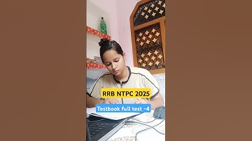 RRB NTPC 2025🔥|| tier 1🎯📚 |testbook pyp / full test -4📈CBT-1 ||railway mock test #shorts #rrb# ntpc