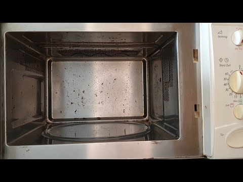 Video: Wie und wie man die Mikrowelle innen wäscht