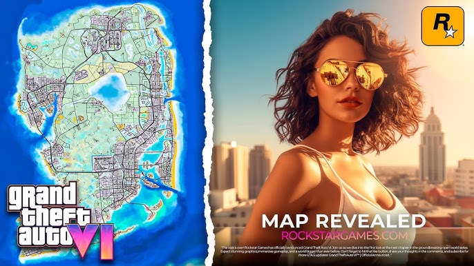 SKizzle⭐️ on X: High-Quality GTA 6 map made from the leaks, you can  actually zoom in and see all the rumored areas on the map 🤯 Leaked map  video in the comments