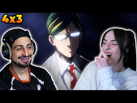 WE LOVE NIGHTEYE! *MY HERO ACADEMIA* 4x3 REACTION!