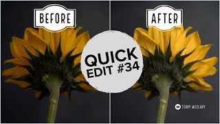 Quick Edit #34 -  Flower Photo Editing - Sunflower -  Lightroom Classic CC screenshot 5