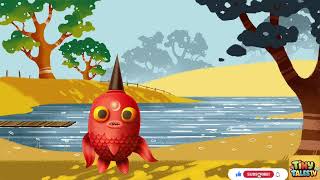 Ruby the Red Fish – Mindful Waves | A Calm & Mindful Story for Kids | Relaxing Bedtime Video