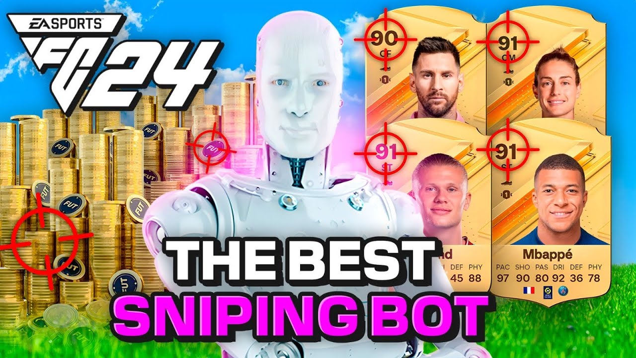 INSANE sniping bot will GUARUNTEE you UNLIMITED COINS!! (EAFC 24 sniping  bot) *QUICKEST profit* 