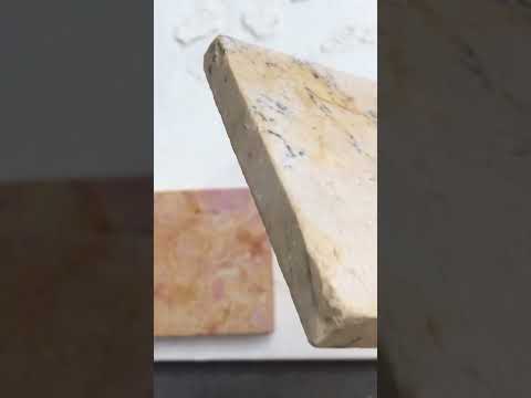 Batu alam limestone (travertine) diasah / hone