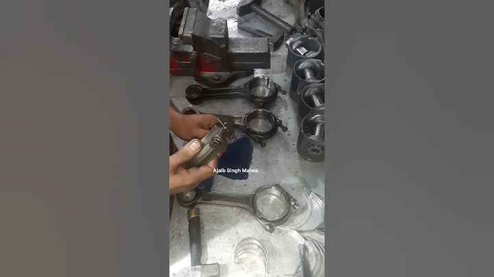 Bigend bearings fitting #jcb #engine #repair #workshop #topshortsviral #supertrending #dieselengine