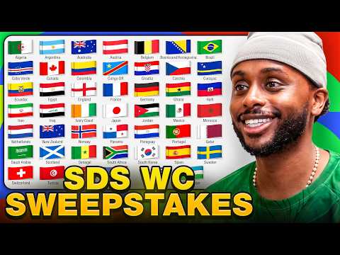 SDS SWEEPSTAKE FOR THE WORLD CUP 2026!