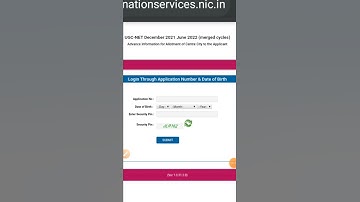 NTA NET Advance City Intimation for UGC-NET December 2021 & June 2022