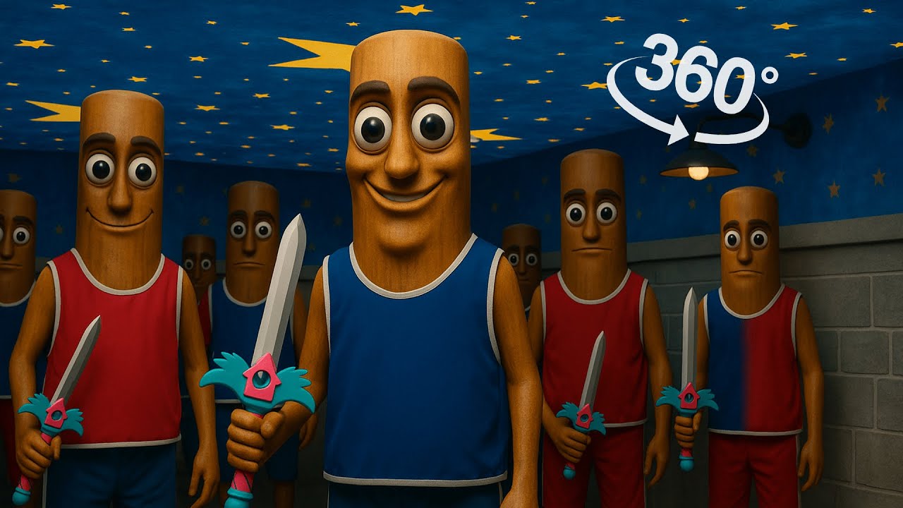 SQUID GAME 360° VR  TUNG ZAHUR SQUID KNIFE GAME