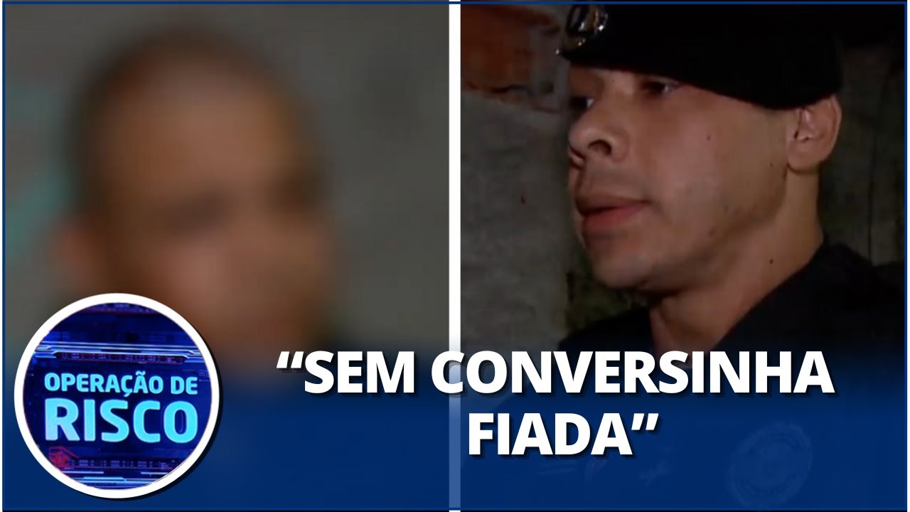 Traficante tenta derrubar GCM da moto e acaba preso em flagrante