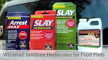 Whitetail Institute Herbicides for Food Plots