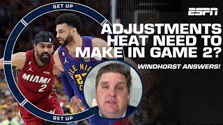 Brian Windhorst on the adjustments the Heat need to make in Game 2 | Get Up