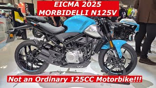 Morbidelli N125V: The A1-Legal 125cc V-Twin with a Single-Sided Swingarm!