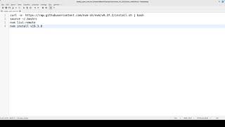 Linux Mint infinitely working in terminal after install NVM. Problem solved. #10