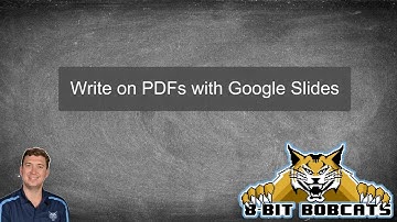 How to let Students Write on PDFs with Google Slides!