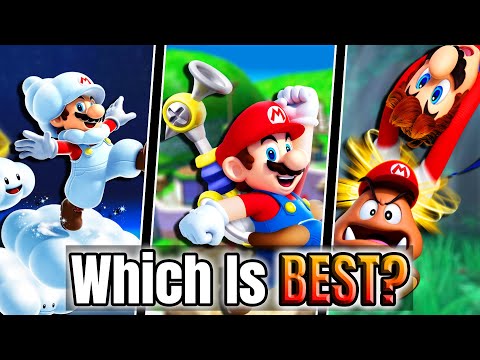 Ranking Every 3D SUPER MARIO Game EVER!