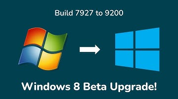 Upgrading through Windows 8 Betas (7927 - 9200)!