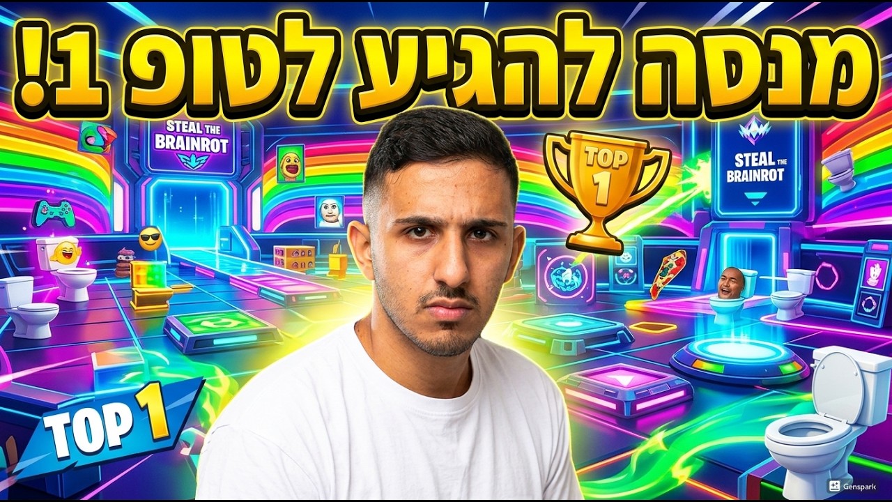 לייב פורטנייט מגיעים לטופ 1 בעולם! רק MTI