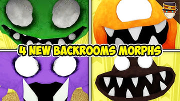 [UPDATE 257] 🧡 How to get ALL 4 NEW BACKROOMS MORPHS | Roblox