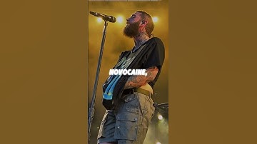 Thumbnail of Post Malone performs I fall apart LIVE 🔥