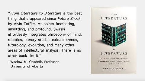 Peter Swirski - From Literature to Biterature