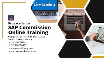 SAP Commission (CallidusCloud) online training comprehensive guidelines by experts | proexcellency