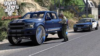 GTA 5 - REAL LA STREET LIFE - SOLD FORD F-250 FOR SHELBY SUPERSNAKE ON FLOATERS - LA REVO #30