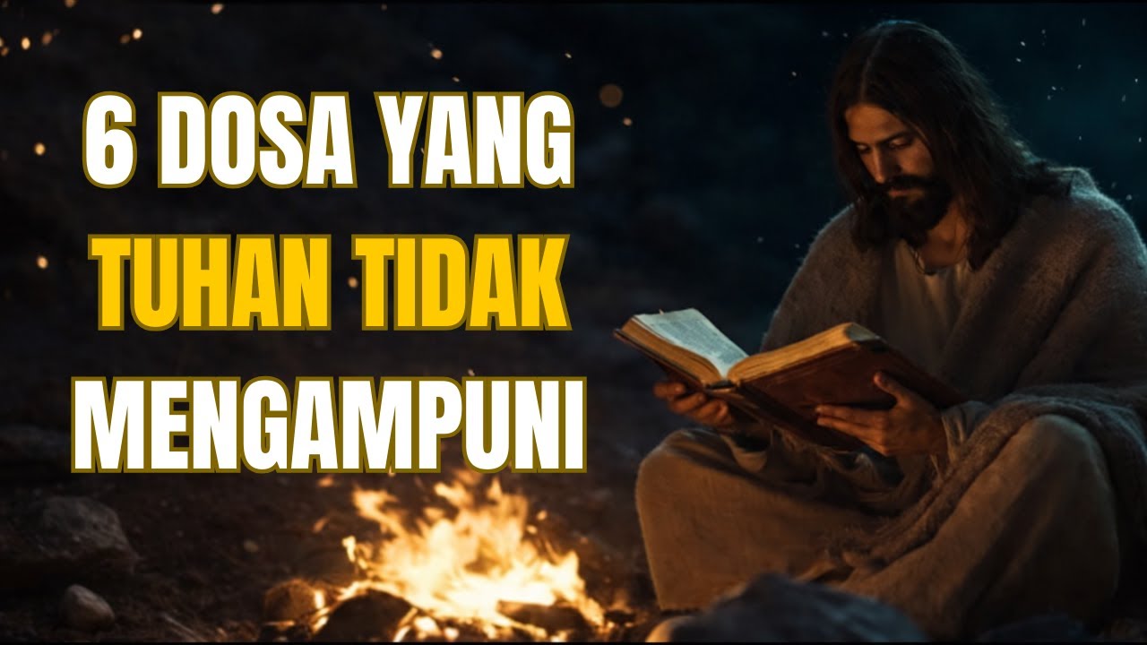 6 DOSA YANG TUHAN TIDAK MENGAMPUNI: Peringatan Paling Mengerikan dalam Alkitab | Hikmat Alkitabiah
