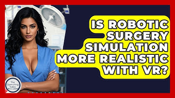 Is Robotic Surgery Simulation More Realistic With VR? - The Operating Table