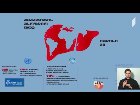 ჰეპატიტით ავადობის მაჩვენებელი მსოფლიოსა და საქართველოში