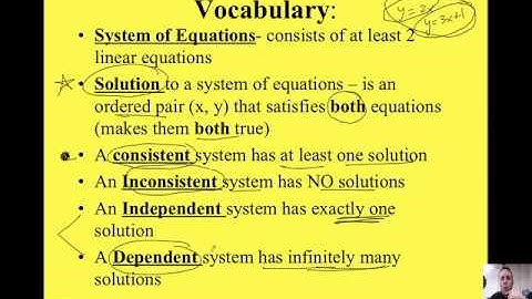 Algebra 2 Section 3-1 Solve Systems by Graphing (part 1)