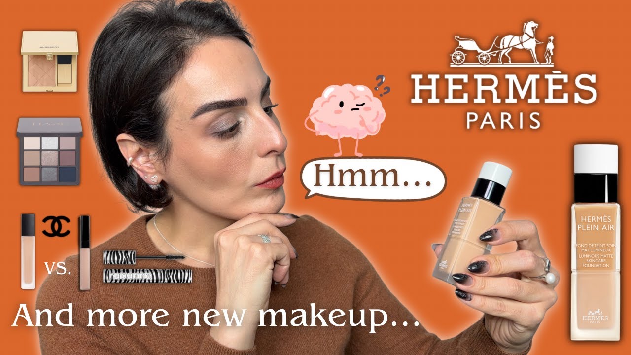 NEW Luxury Makeup Review | HERMES Plein Air Foundation, Chanel