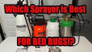 Amazon Sprayers for Bed Bugs - What is best? - 30  year pest control technician’s advice - Episode 4