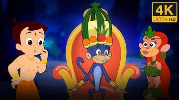 Chhota Bheem Meets the Monkey King | 4K Cartoons for Kids | Funny Kids Videos