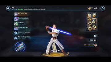 Vader counters GL Rey + JKL, F2P way