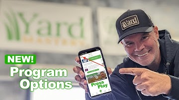 New Custom Program Choices - Yard Mastery Lawn Program