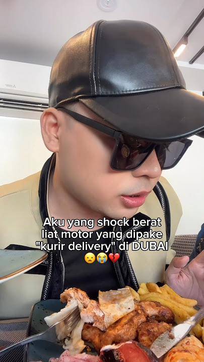 Aku shock bgt liat motor abang kurir di DUBAI 😭💔 gimana pendapat kalian guys? WKWK #shorts