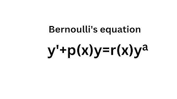 Rewrite Bernoulli