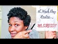 MY 4C NATURAL HAIR NEEDED MOISTURE! WASH DAY ROUTINE