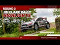 Jim clark rally highlights  fearless fourmauxs border battle i 2023 british rally championship