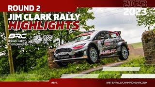 Jim Clark Rally Highlights | Fearless Fourmaux's Border battle I 2023 British Rally Championship