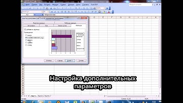 Построение диаграм в Excel 2003
