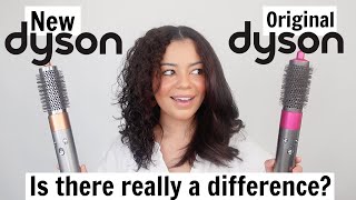 NEW VS ORIGINAL DYSON AIRWRAP ON CURLY HAIR - HONEST OPINION