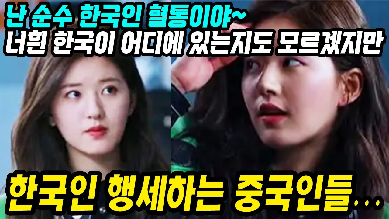 중국반응│중국은 지금 한국인 따라하기 열풍 중│중국인 행세하는 한국인이 있다고?│근거없는 소리로 한국 깎아 내리기 작업 중인 중국│중국어로[路]