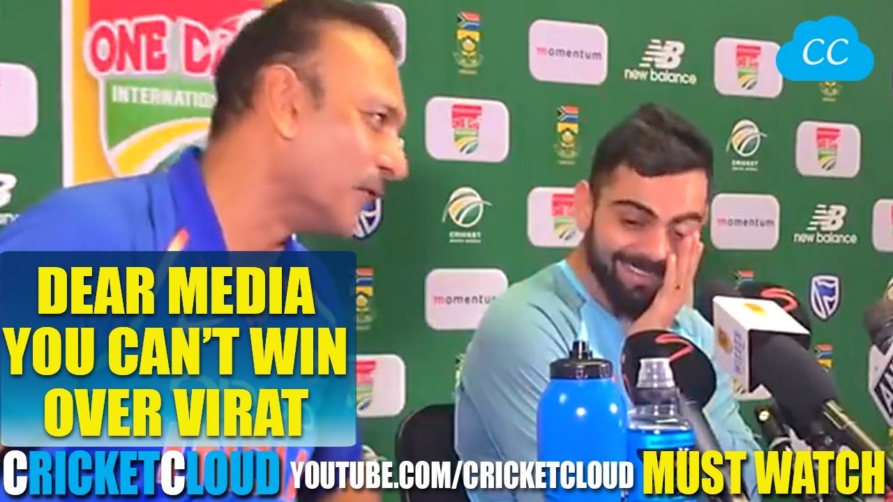 Virat & Ravi Shastri Taunting Media - After Record 5-1 Series Win vs SA