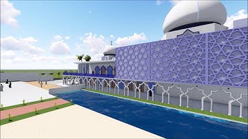 BEST LUMION 8.0 WALKTHROUGH OF MASJID 3D